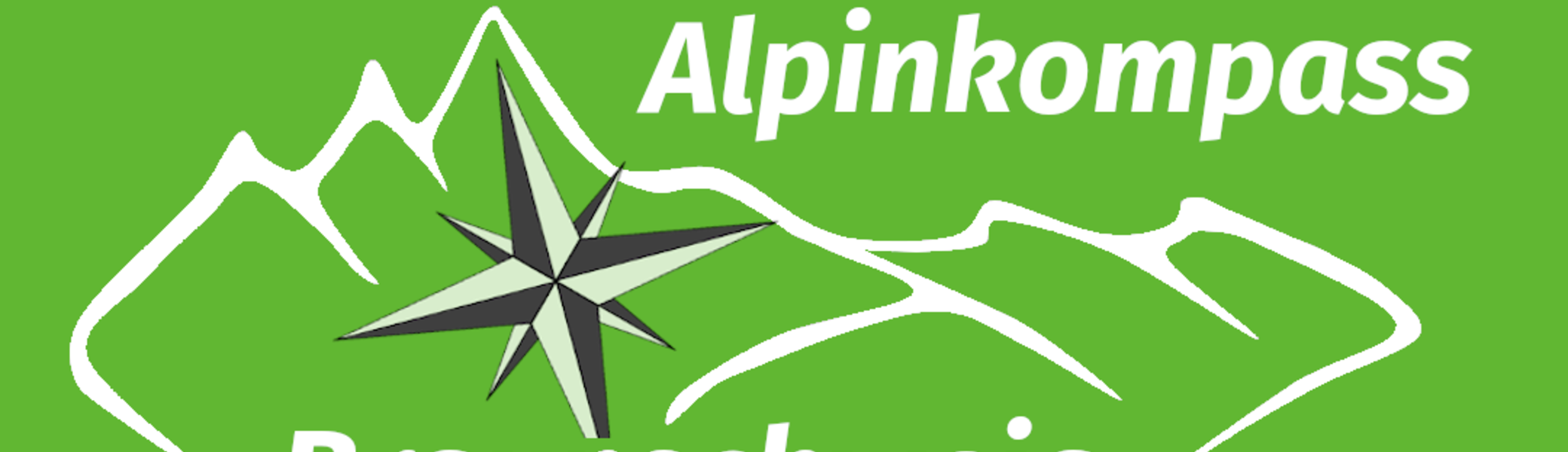 Logo - Alpinkompass Braunschweig grün | © Sektion Braunschweig